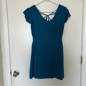 BCBGeneration Teal Mini Dress